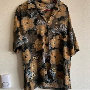 Men’s XL Caribbean blues casual button down